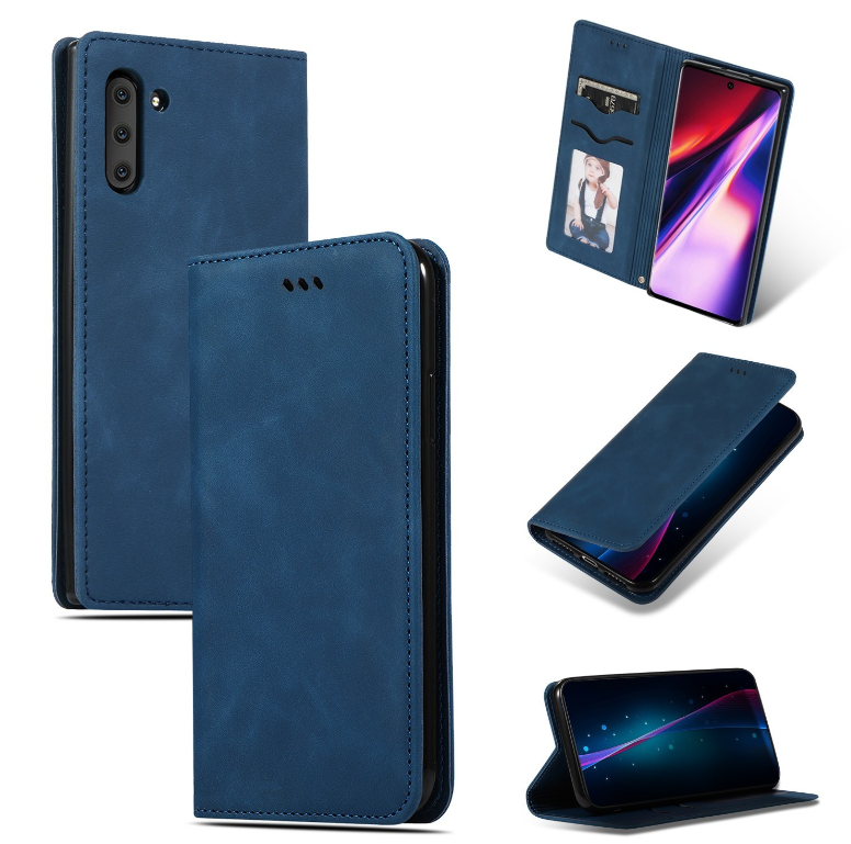 Ümbris kaanega "Business Style" Samsung S936 S25 Plus (sinine)