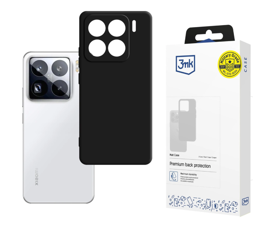 Silikoon 3mk Matt Case Xiaomi 15 Pro (must)