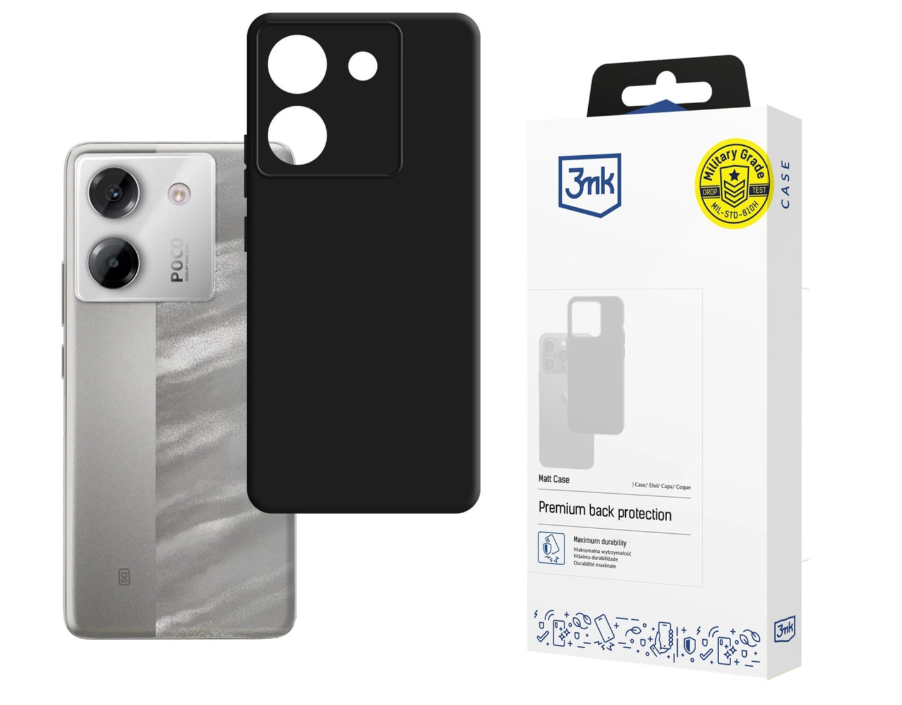Silikoon 3mk Matt Case Xiaomi Poco M7 Pro 5G (must)