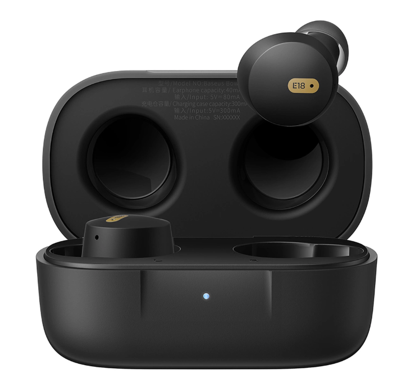 Bluetooth Kõrvaklapid Baseus Bowie E18 (must)