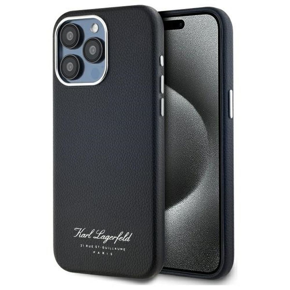 Karl Lagerfeld Ümbris KLHCP15XPGWCMKHK iPhone 15 Pro Max (must)