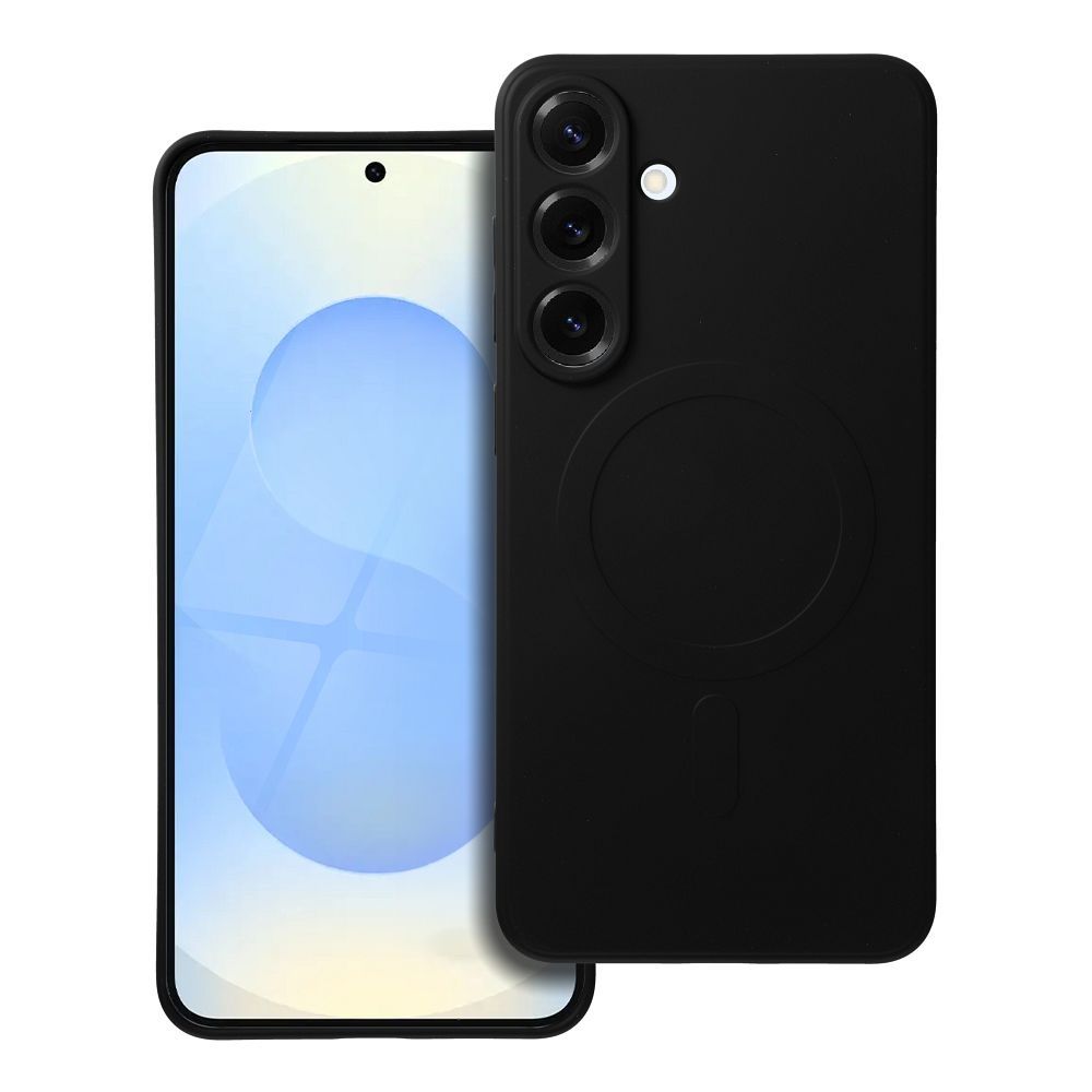 Ümbris Silicone Mag Cover Samsung S25 Plus (must)