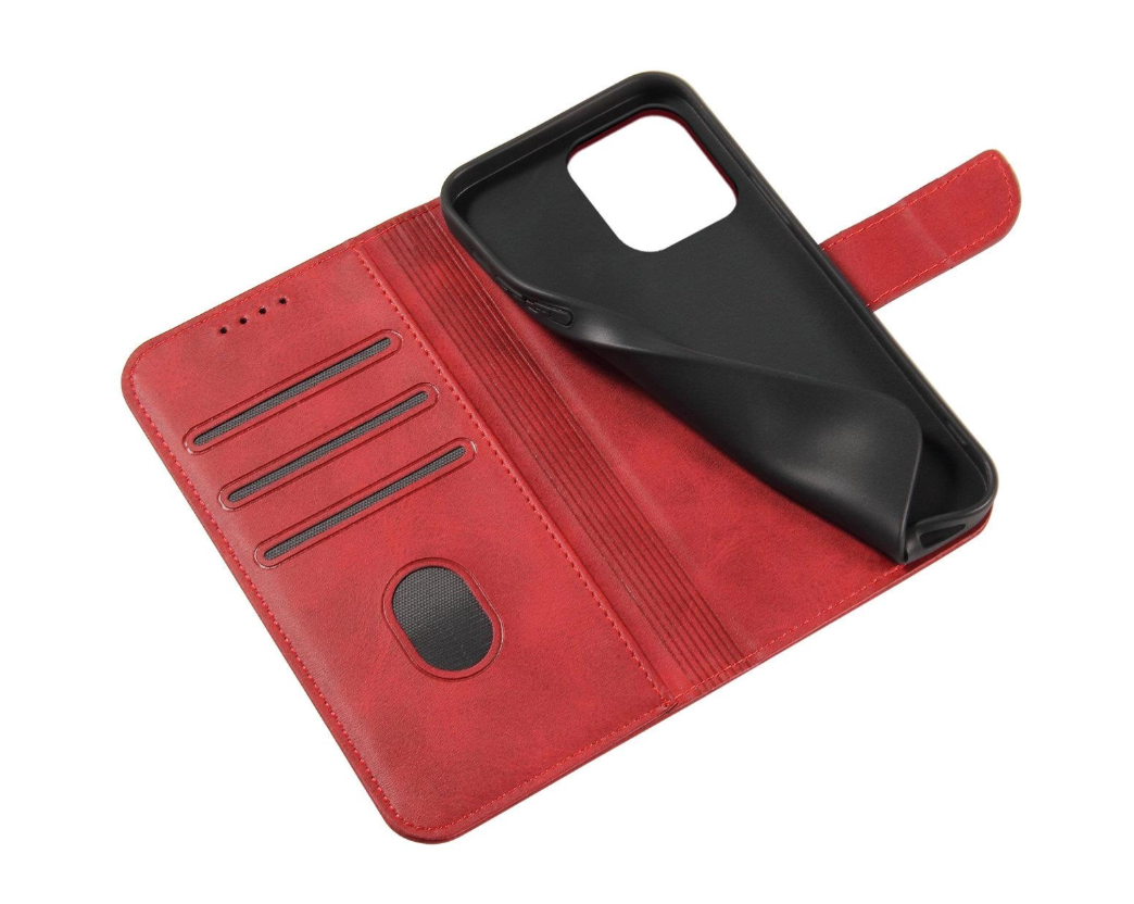 Ümbris kaanega Wallet Case Samsung S711 S23 Plus (punane)