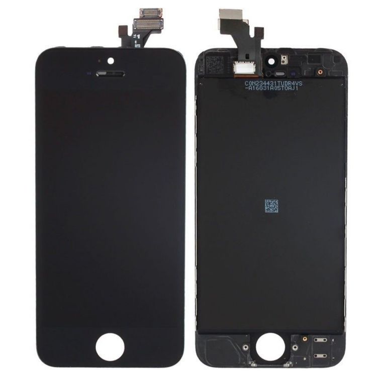 Varuosa Iphone 5 displei LCD puutepaneeliga (must)