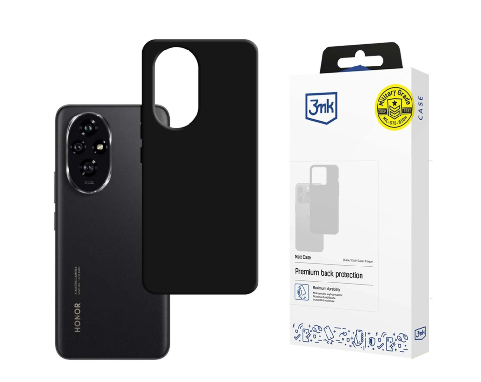 Silikoon 3MK Matt MagSafe Case Honor 200 (must)