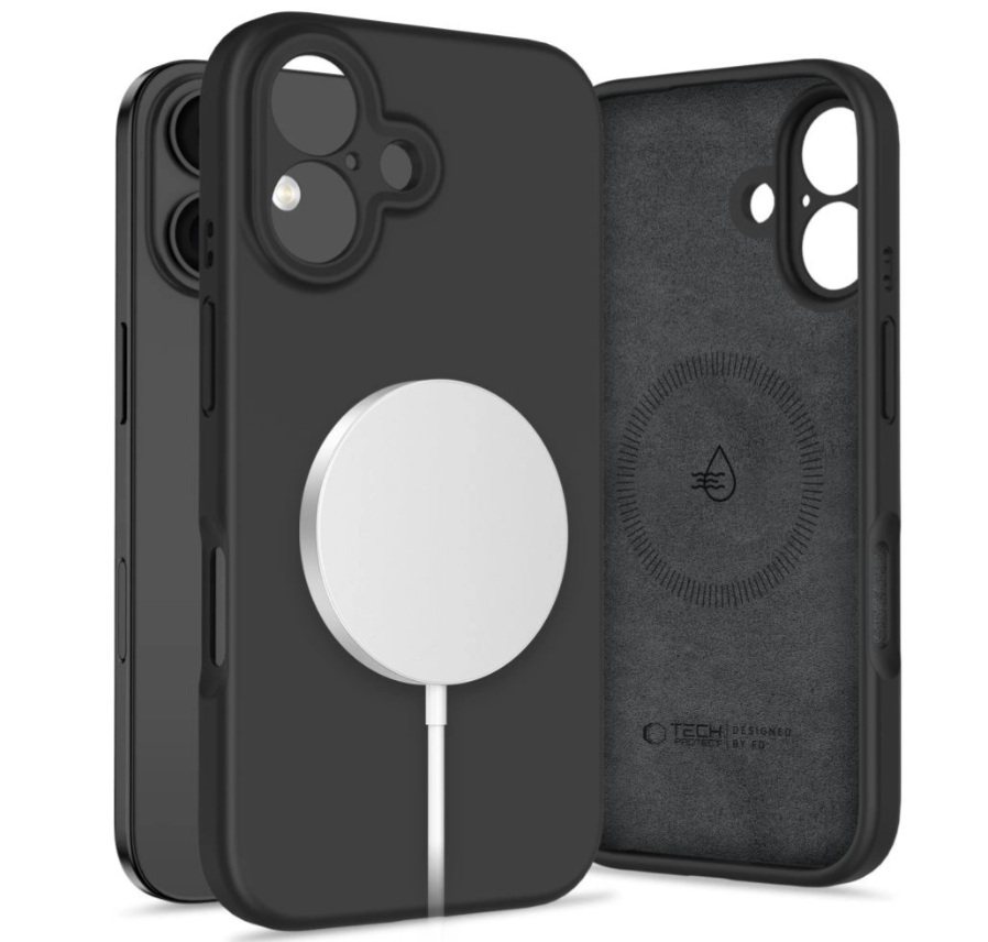 Ümbris Tech-Protect Liquid Silicone MagSafe iPhone 16 (must)