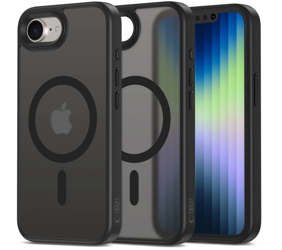 Ümbris Tech-Protect Magmat Magsafe iPhone 13 (läbipaistev / must)