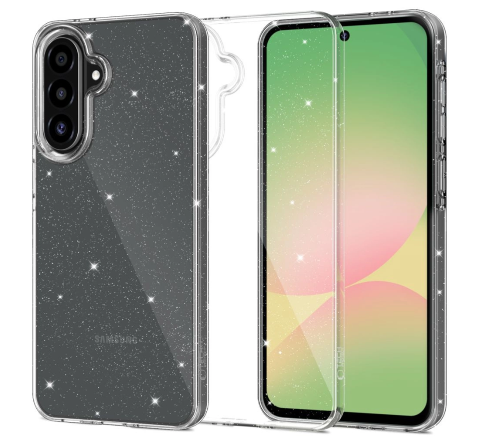 Ümbris Tech-Protect FlexAir Samsung A56 (läbipaistev / sädelev)