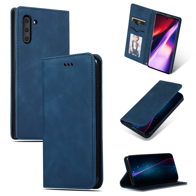 Ümbris kaanega "Business Style" Xiaomi Redmi A5 / Poco C71 (sinine)