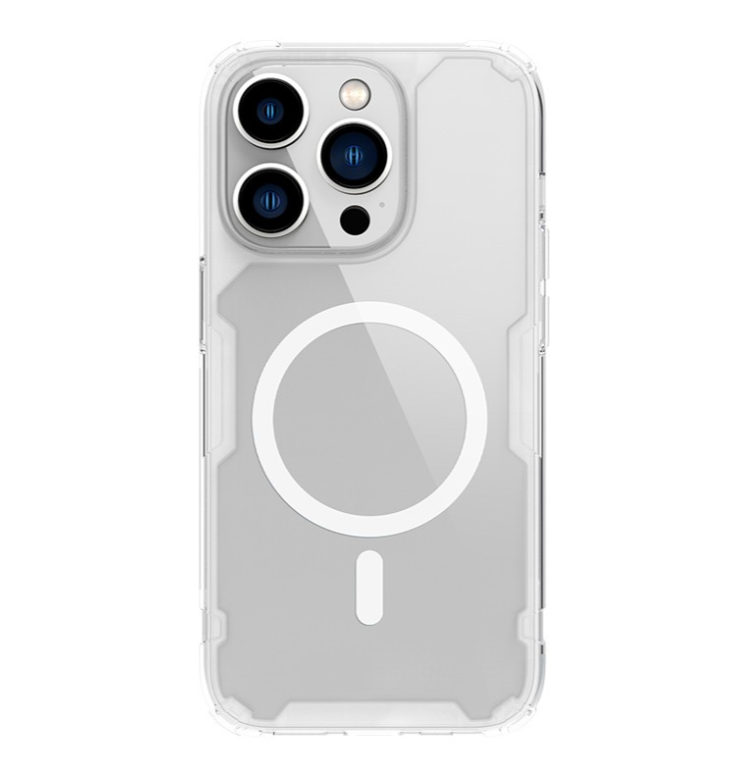 Ümbris Nillkin Nature TPU Pro Magnetic Apple iPhone 14 Pro (valge)