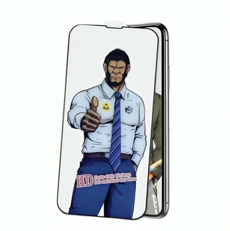 Kaitseklaas "Mr. Monkey Anti-Static" Full Glue Xiaomi Redmi A5 / Poco C71 (must)