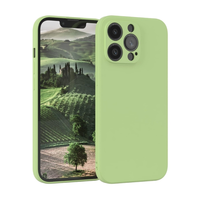 Silikoon Liquid Silicone 1.5mm Apple iPhone 14 Pro Max (mint)