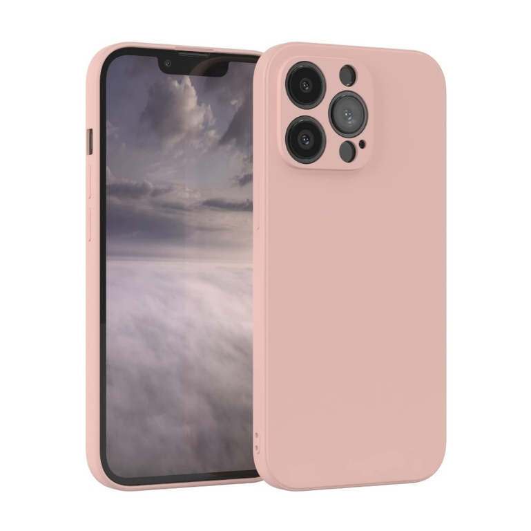 Silikoon Liquid Silicone 1.5mm Apple iPhone 14 Pro Max (roosa)