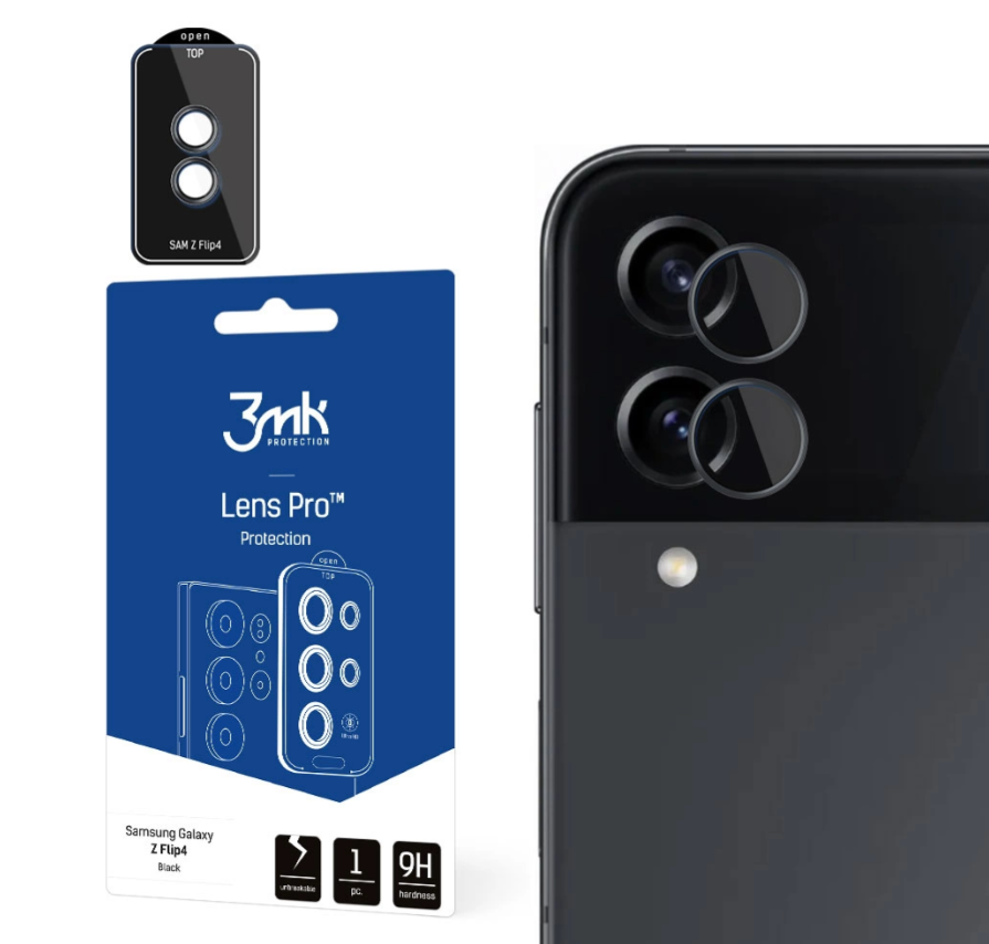 Kaitseklaas 3MK Lens Pro tagakaamerale Samsung Z Flip 4