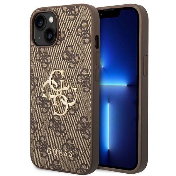Guess Ümbris GUHCP14S4GMGBR iPhone 14/ iPhone 13 (pruun)