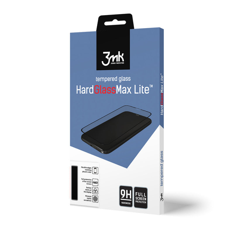 Kaitseklaas 3MK Full Glue Iphone 12 / 12 Pro (must)