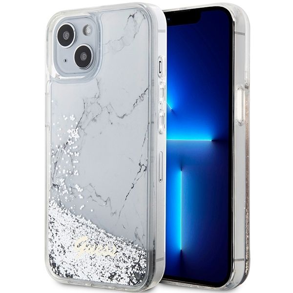 Guess Ümbris GUHCP14SLCSGSGH iPhone 14/ iPhone 13 (valge)