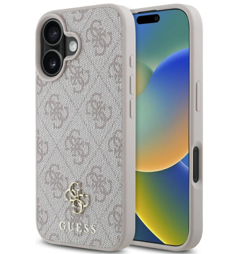 Guess ümbris Magsafe GUHMP16SP4SM4MP iPhone 16 (roosa)