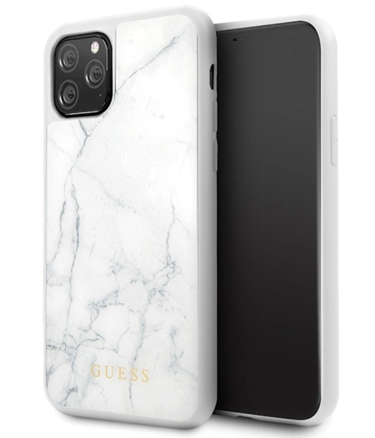 Guess Ümbris GUHCN58HYMAWH iPhone 11 Pro (valge)