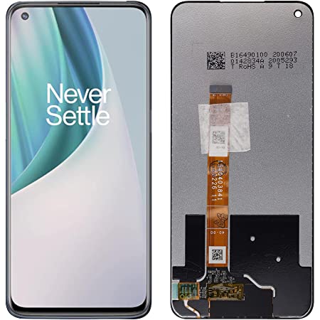 Varuosa LCD ekraan Oneplus 8/ NORD 5G (must)