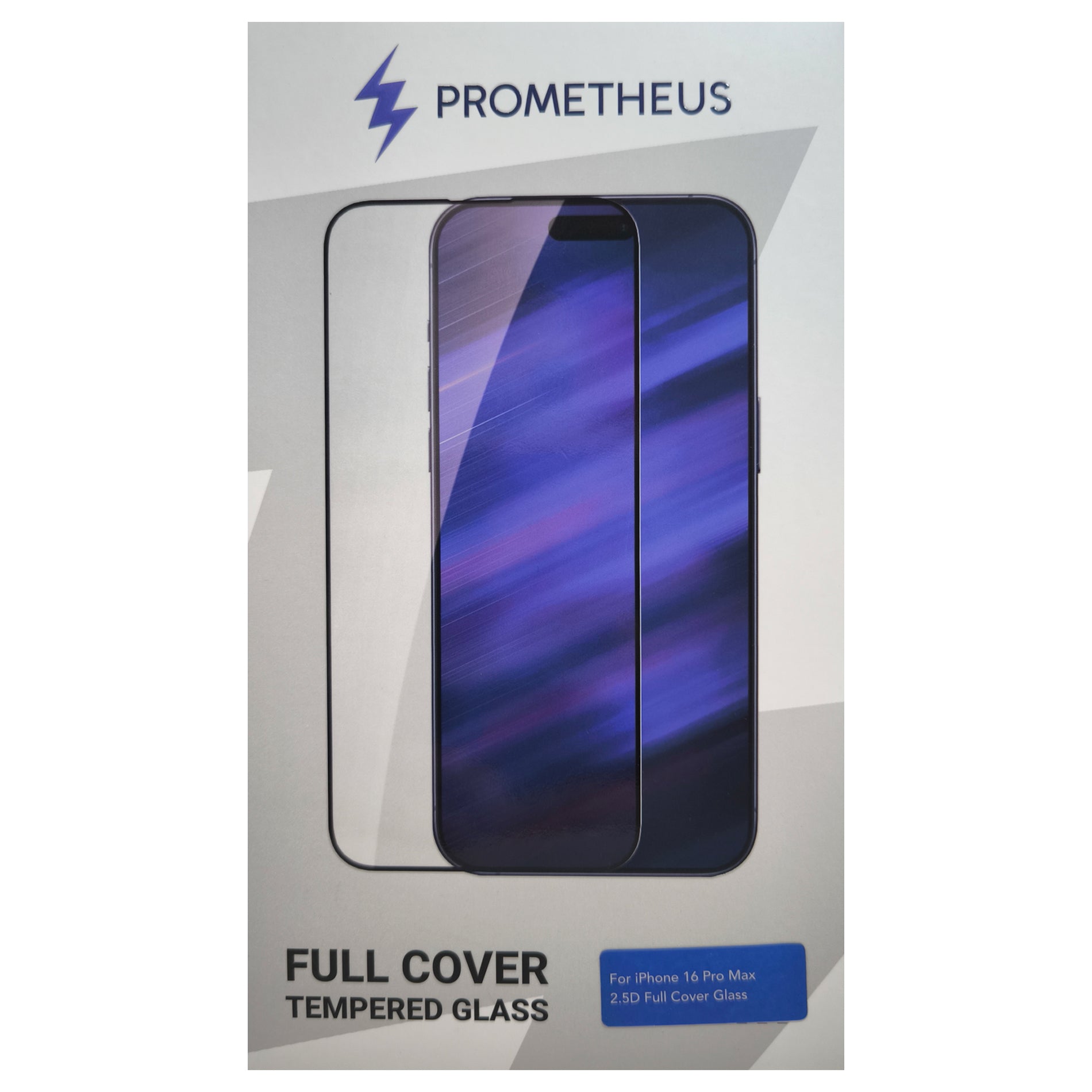 Kaitseklaas 2.5D Prometheus Classic Full Cover glass Apple iPhone 16 Pro / 17 / 17 Pro (must)