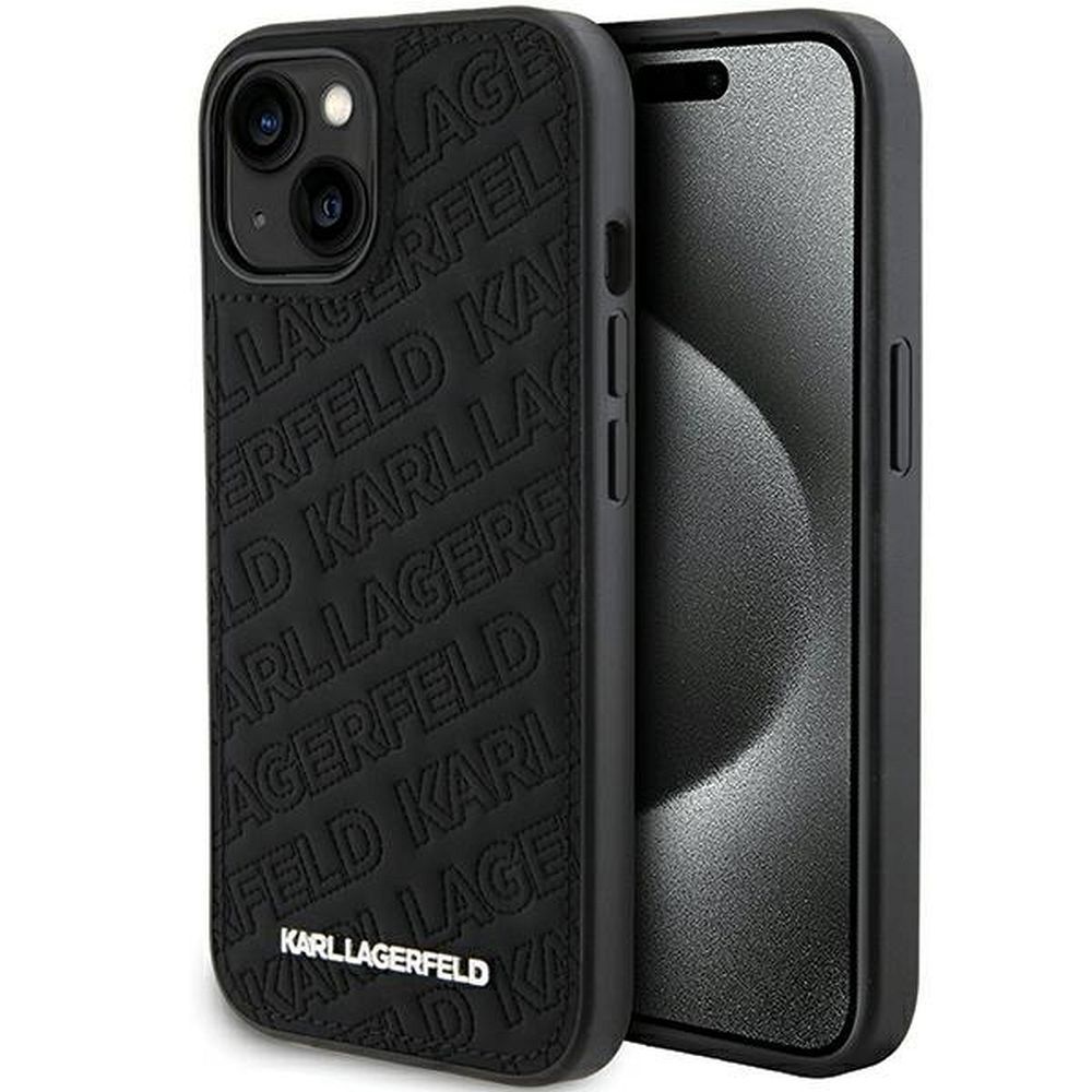 Karl Lagerfeld Ümbris KLHCP15SPQKPMK iPhone 15 (black)