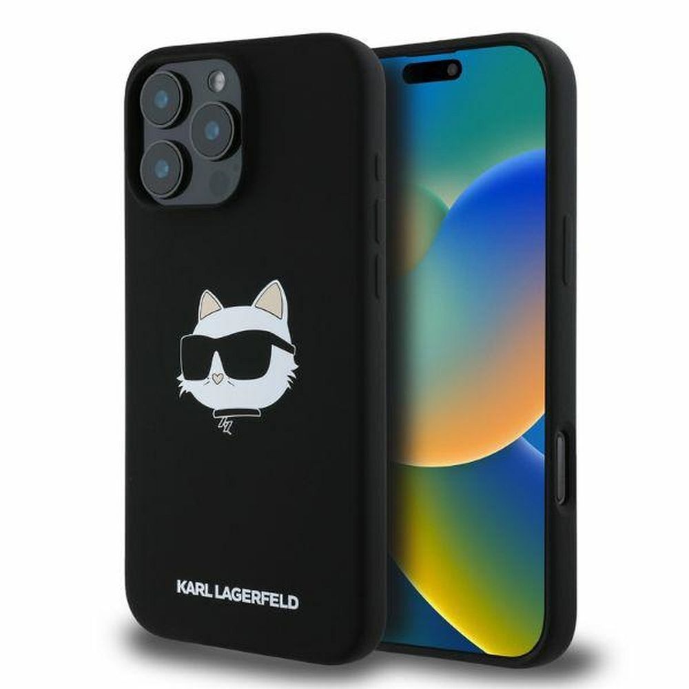 Guess Ümbris KLHMP16XSCHPPLK Magsafe iPhone 16 Pro Max (must)