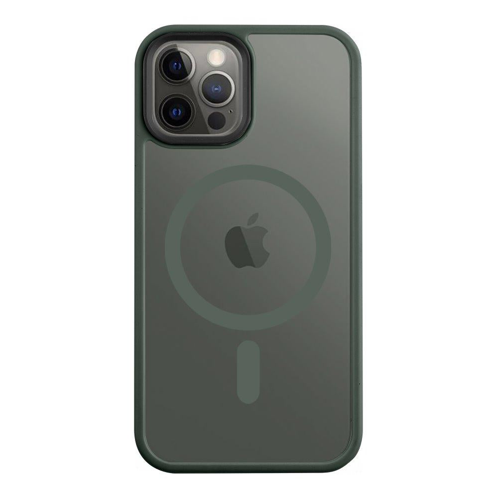 Ümbris Superstealth MagSafe iPhone 12 / iPhone 12 Pro (roheline)