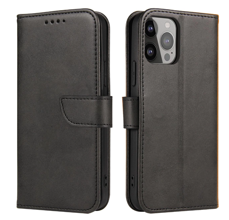 Ümbris kaanega Wallet Case Samsung S23 Ultra (must)