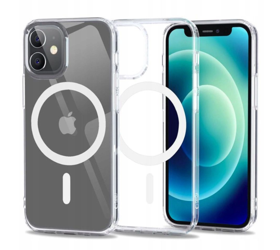 Ümbris Tech-Protect FlexAir Hybrid MagSafe iPhone 12 Mini (läbipaistev / sädelev)