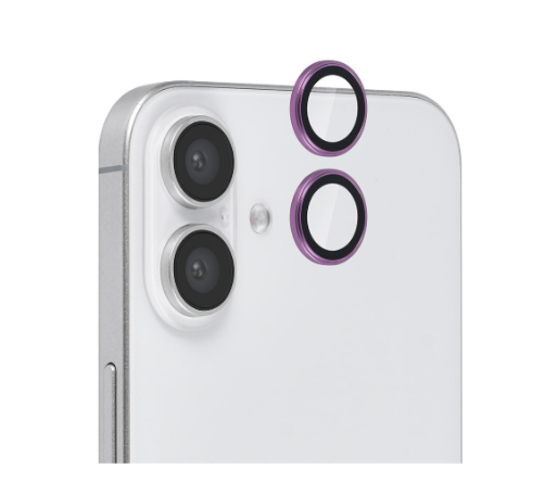 Kaitseklaas TUNIQ tagakaamerale iPhone 16 / 16 Plus (roosa)