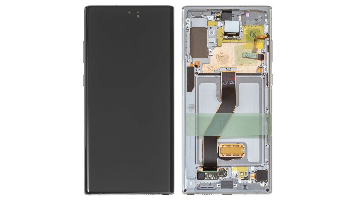 Varuosa Samsung Note 10 Plus/N976F ekraan originaal (hõbe)