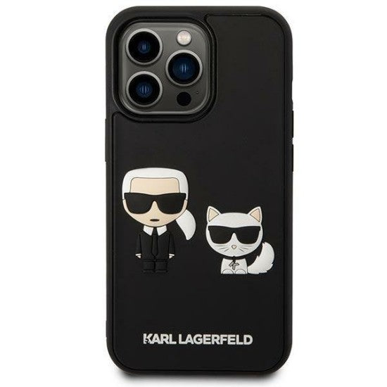 Karl Lagerfeld 3D Ümbris KLHCP14L3DRKCK Iphone 14 Pro (must)