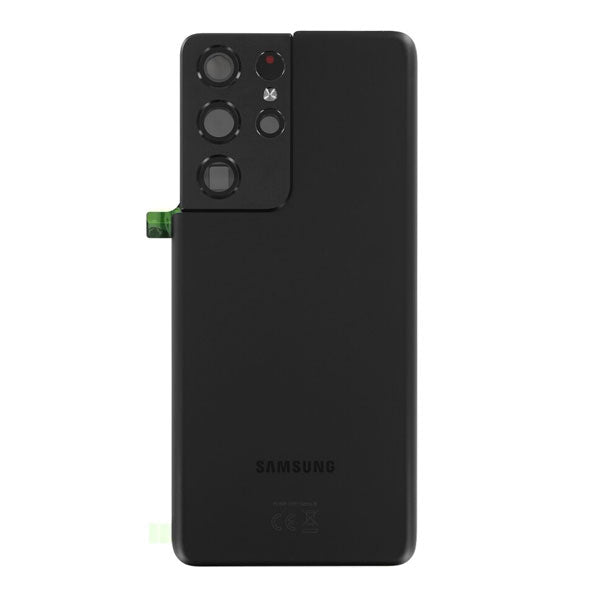 Varuosa Samsung Galaxy S21 Ultra/ G998 tagumine kaas Phantom Black (service pack)