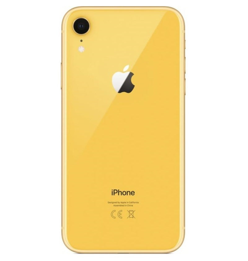 Varuosa Iphone XR tagumine kaas (kollane)