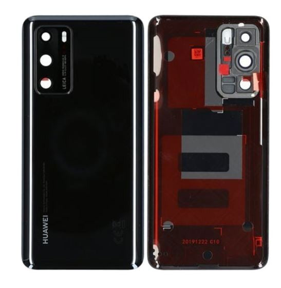 Varuosa Huawei P40 tagumine kaas must (Grade A)