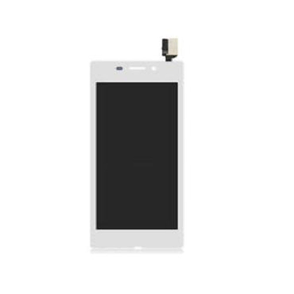 Varuosa Sony Xperia M2 Aqua ekraan+puutepaneel (valge)