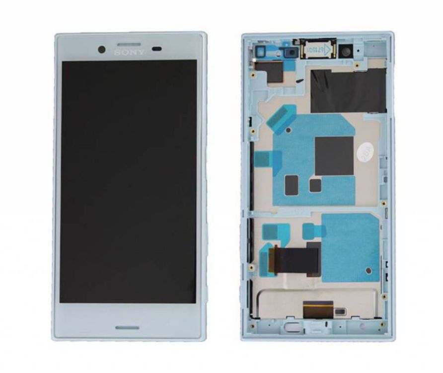 Varuosa Sony Xperia X Compact ekraan raamiga originaal (valge)