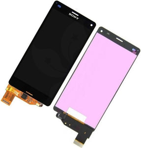 Varuosa Sony Xperia Z3 compact LCD + puutepaneel (must)