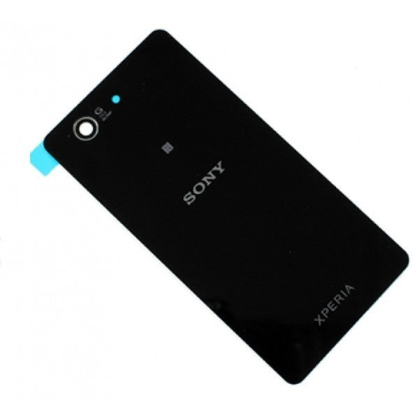 Varuosa Sony Xperia Z3 compact tagumise kaane klaas (must)
