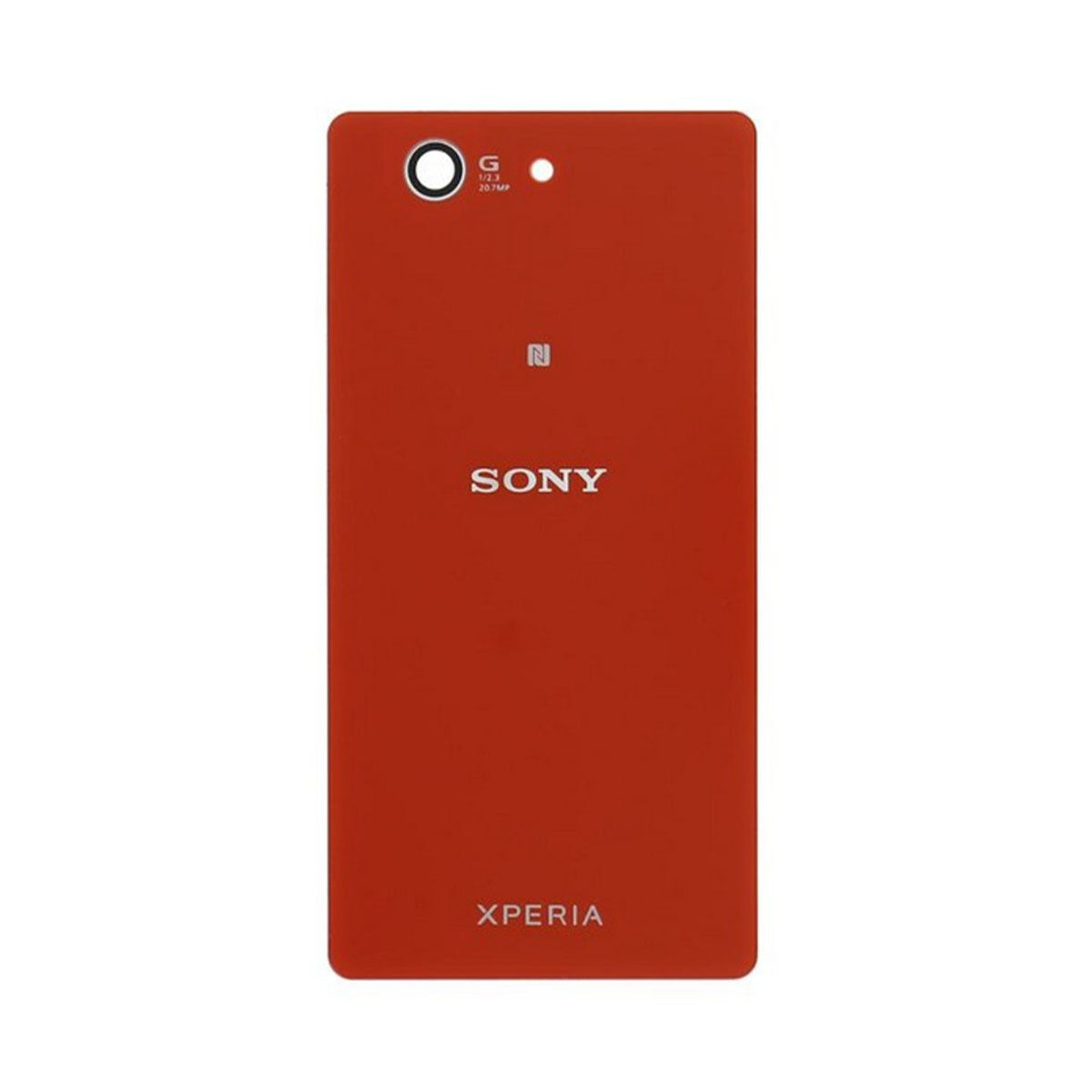 Varuosa Sony Xperia Z3 compact tagumise kaane klaas (oranž)