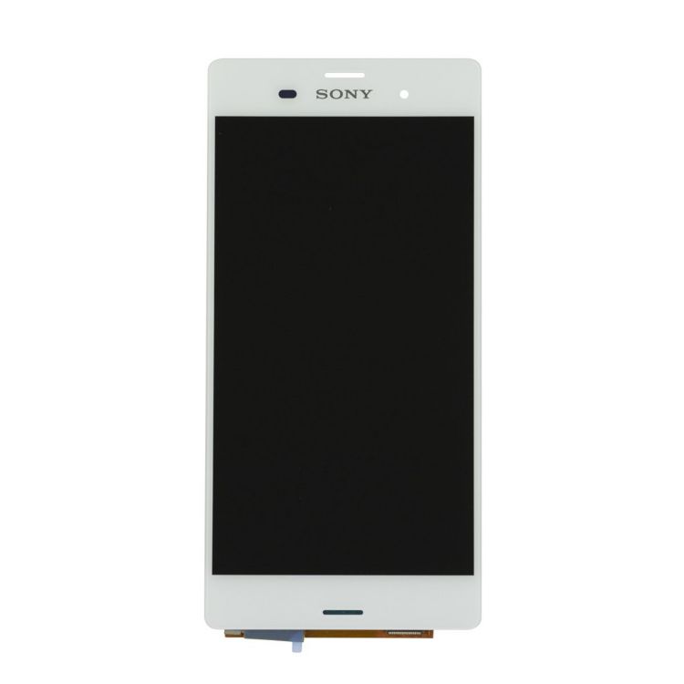 Varuosa Sony Xperia Z3 LCD ekraan + puutepaneel (valge)