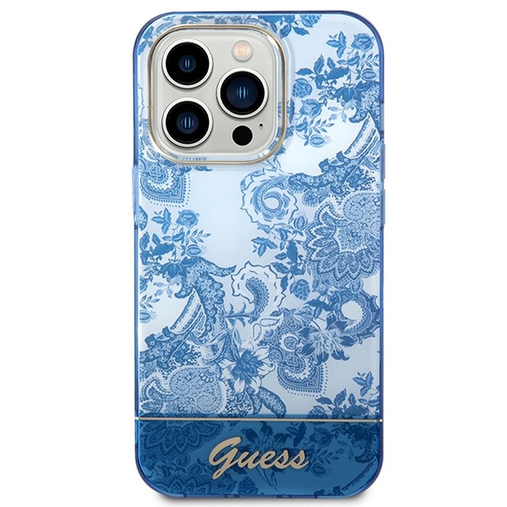 Guess Ümbris GUHCP14LHGPLHB iPhone 14 Pro (helesinine)