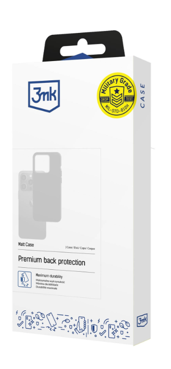 Silikoon 3MK Matt Case Xiaomi 14T Pro (must)