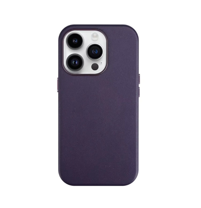 Ümbris Mag Leather Apple iPhone 12 Pro Max (lilla)