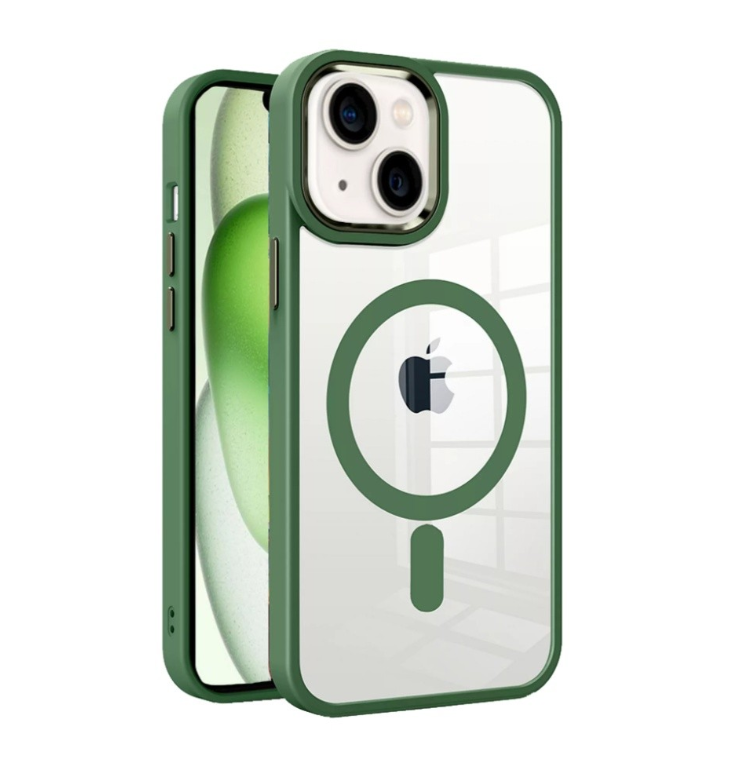 Ümbris Premium Mag Cover iPhone 12 Pro Max (roheline)