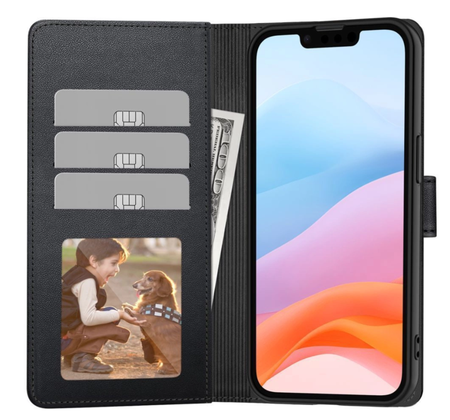 Ümbris kaanega Tech-Protect Wallet Samsung Fold 7 (must)