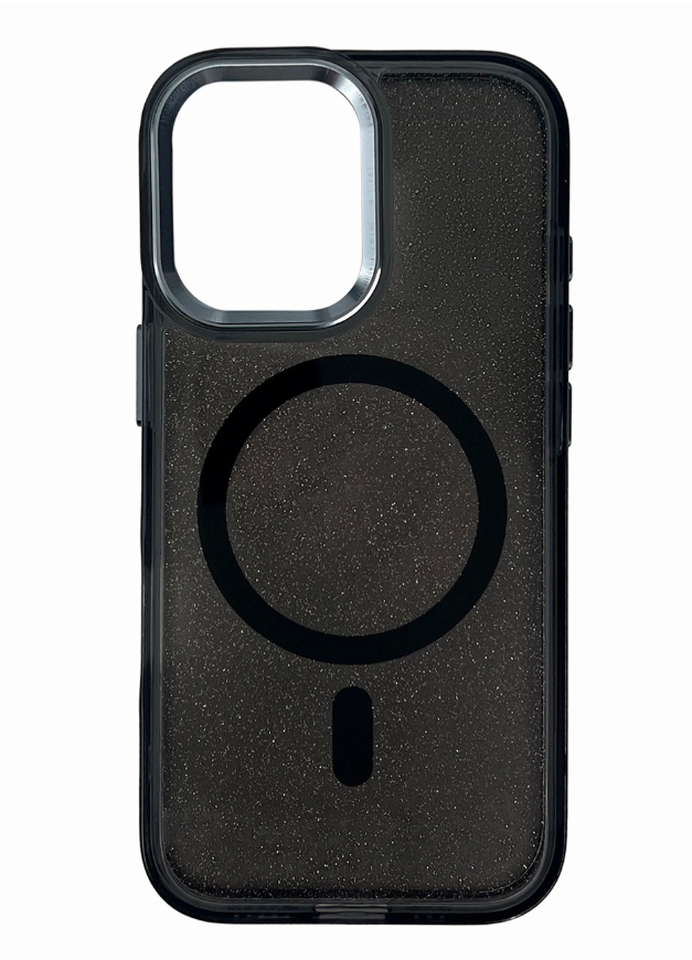 Ümbris Glitter MagSafe iPhone 16 (must)