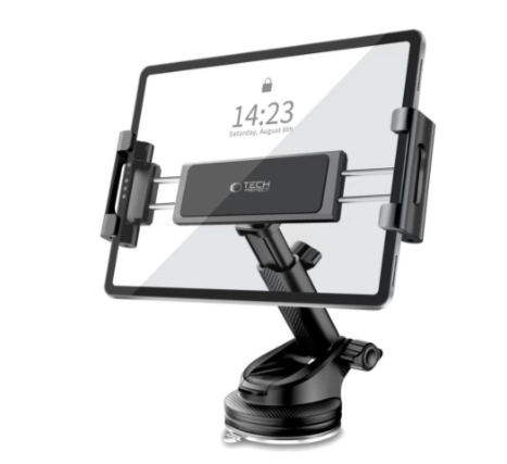 Tahvelarvuti hoidik autosse Tech-Protect V4 (must)