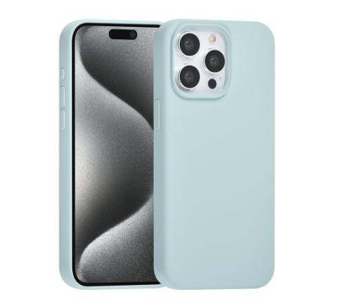 TUNIQ Premium Liquid Ümbris iPhone 15 Pro Max (helesinine)